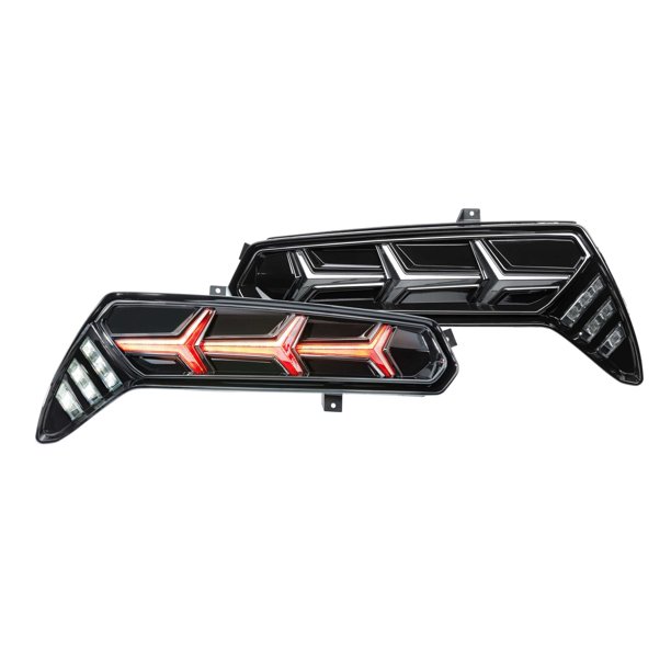 Morimoto XB LED Tails: Chevrolet Corvette (14-18) (Pair / Red) LF465 - Flex Offroad