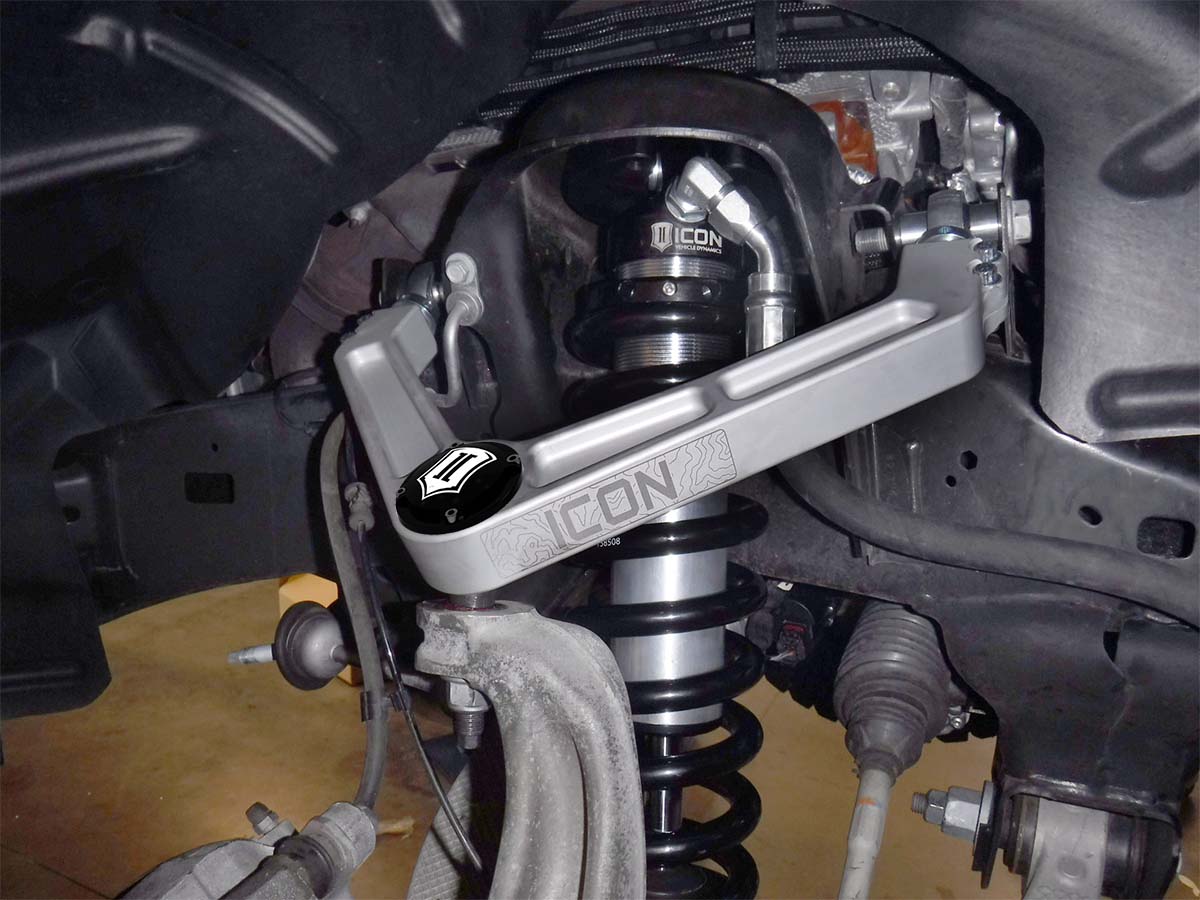 ICON 2019-2023 Ram 1500, 2-3" Lift, Front, V.S. 2.5 Series Coilover Kit, Remote Reservoir w/ CDCV 211015c