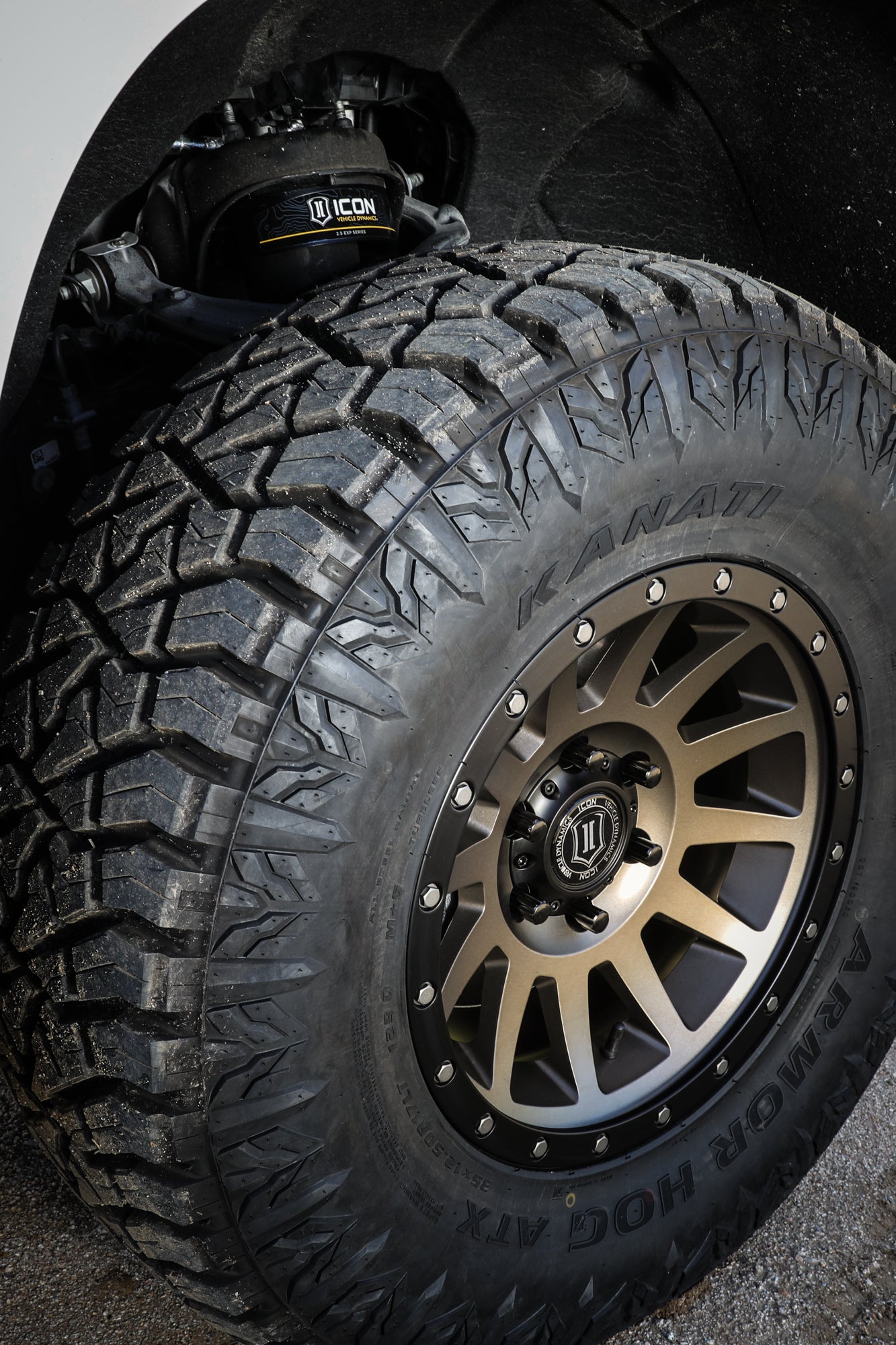 ICON 19-23 GM 1500, 2.375-3.75" Lift, Stage 3 EXP Suspension System, Tubular k73073t