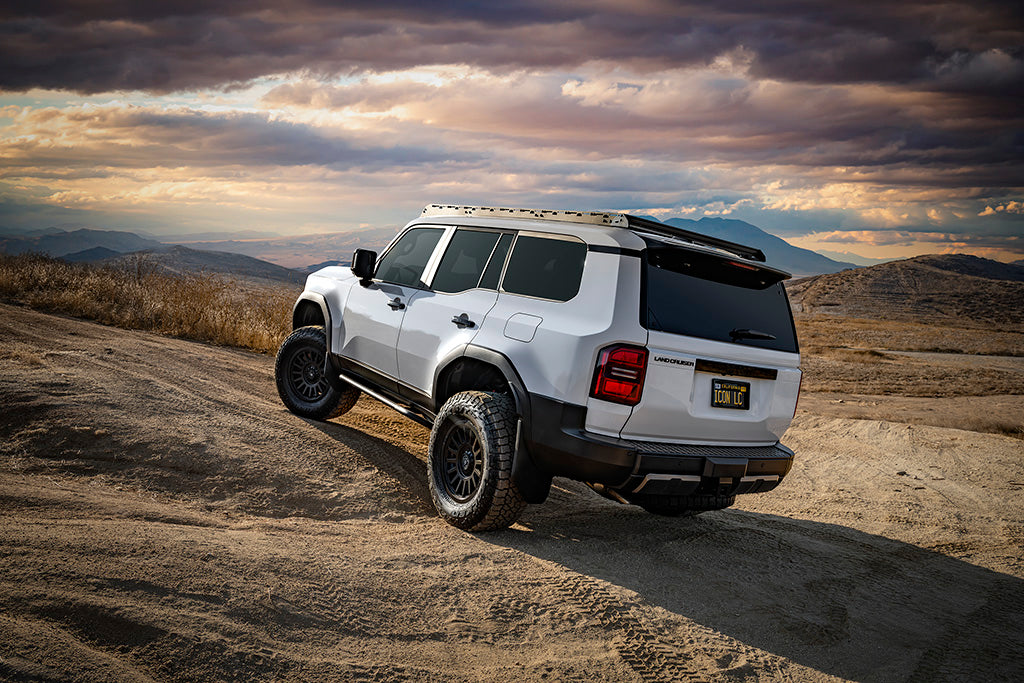 ICON 2024 Toyota Land Cruiser 250 Series, 1.25-3" Lift, Stage 8 Suspension System, CDCV, Billet K53368