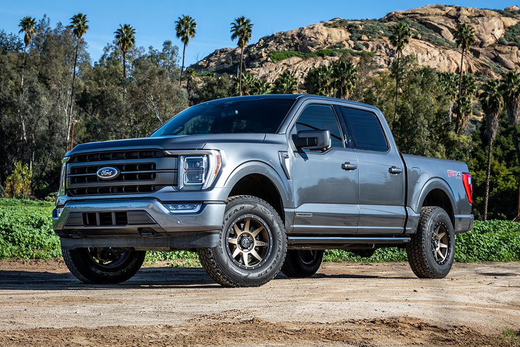 ICON 2021-2023 Ford F-150 4WD, 2.75-3.5" Lift, Stage 2 Suspension System, Tubular UCA K93132T