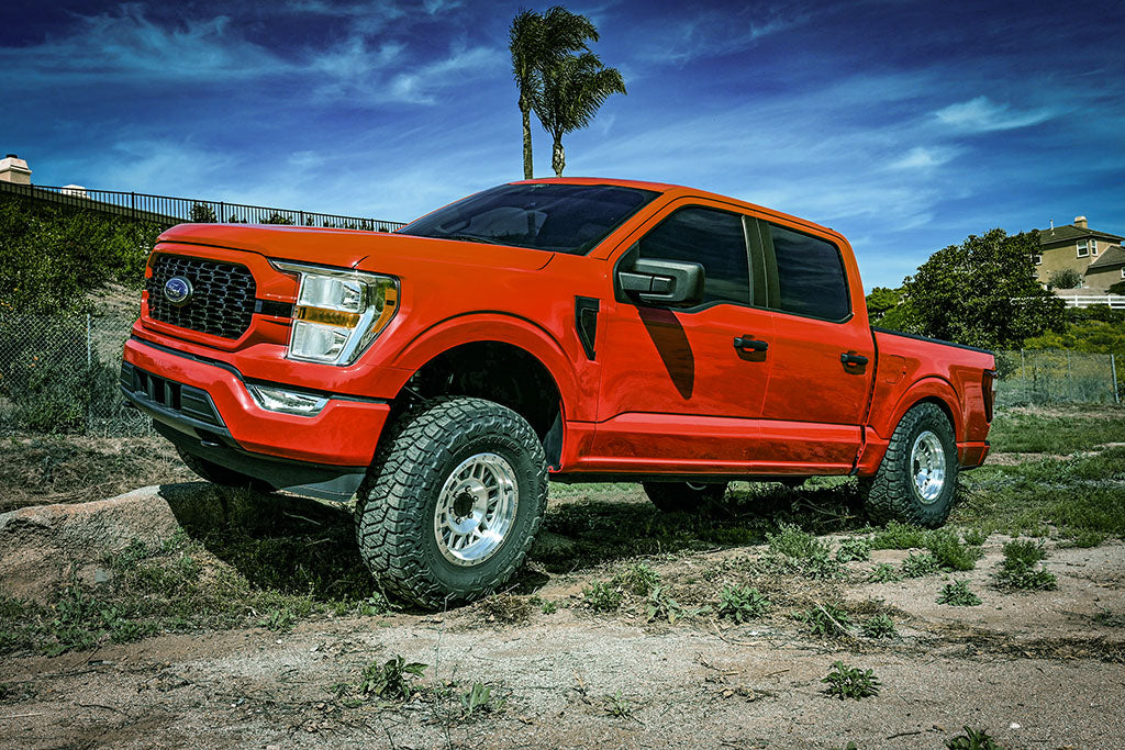 ICON 2021-2023 Ford F-150 4WD, 2.75-3.5" Lift, Stage 2 Suspension System, Tubular UCA K93132T