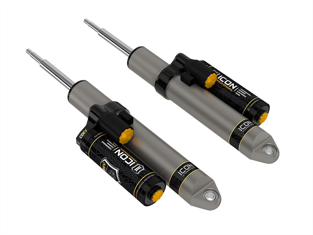 ICON 14-UP RAM 2500 0" COIL / 3" AIR RIDE REAR 2.5 VS PB CDEV PAIR 217704ep