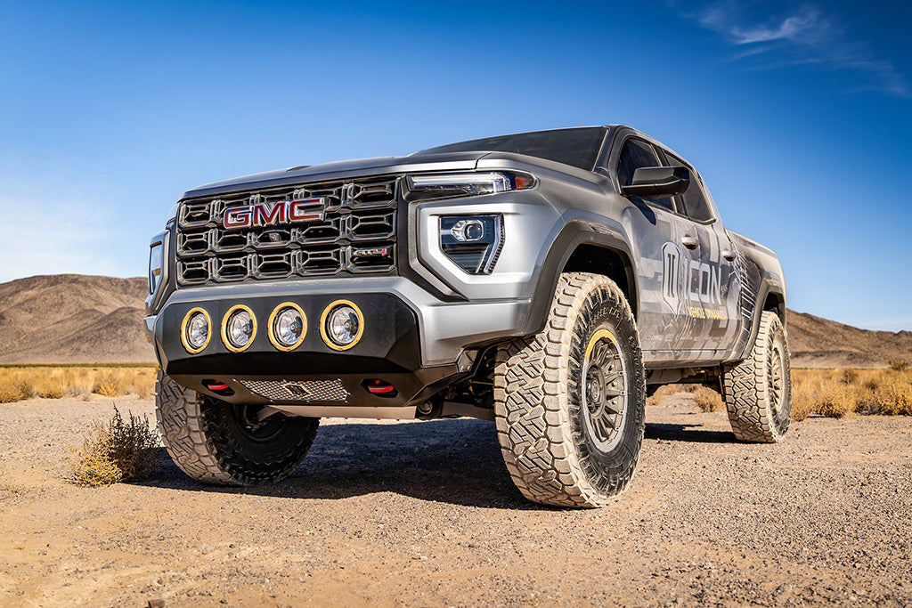 ICON 2023-2024 GMC Canyon/Chevrolet Colorado, 0-1" Lift, Rear 2.5 VS Piggyback Reservoir w/ CDCV Shocks, Pair 77751cp