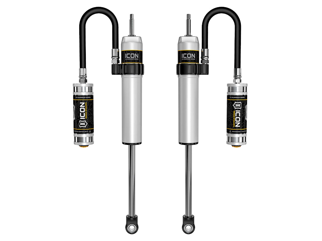 ICON 2005-2023 Toyota Tacoma, 6" Lift, Rear, 2.5 VS Remote Reservoir Shocks, Pair 57806p