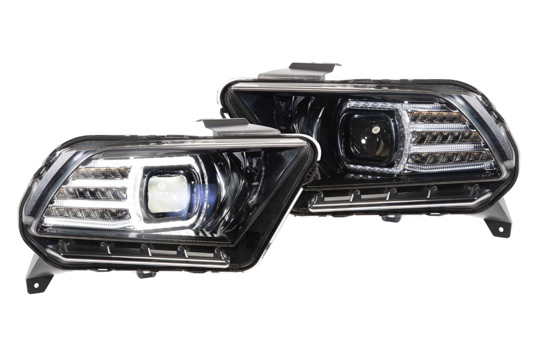 Morimoto XB LED Headlights: Ford Mustang (10-12) (Pair) LF440 - Flex Offroad