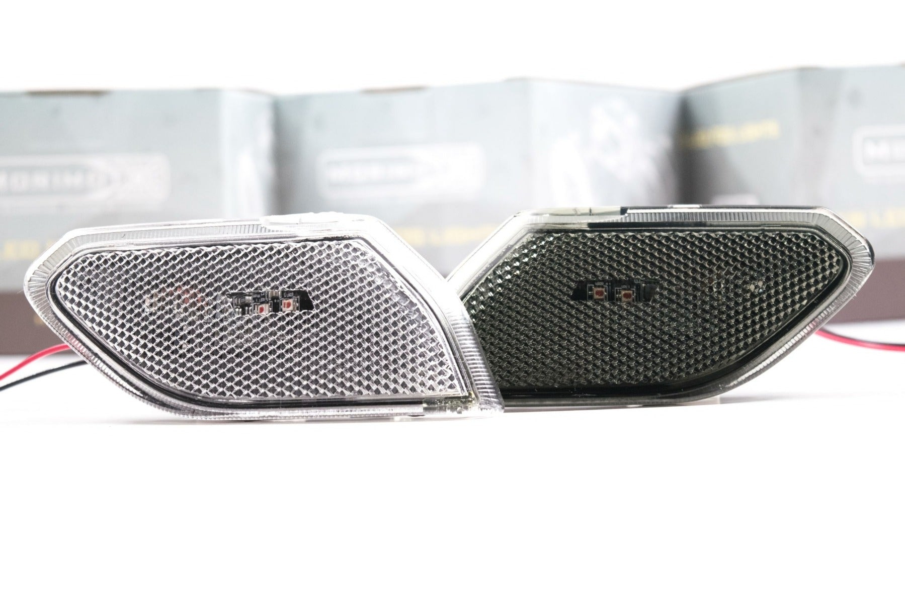 Morimoto XB LED Sidemarkers: Jeep Wrangler JL (18+) (Pair / Smoked) LF511 - Flex Offroad