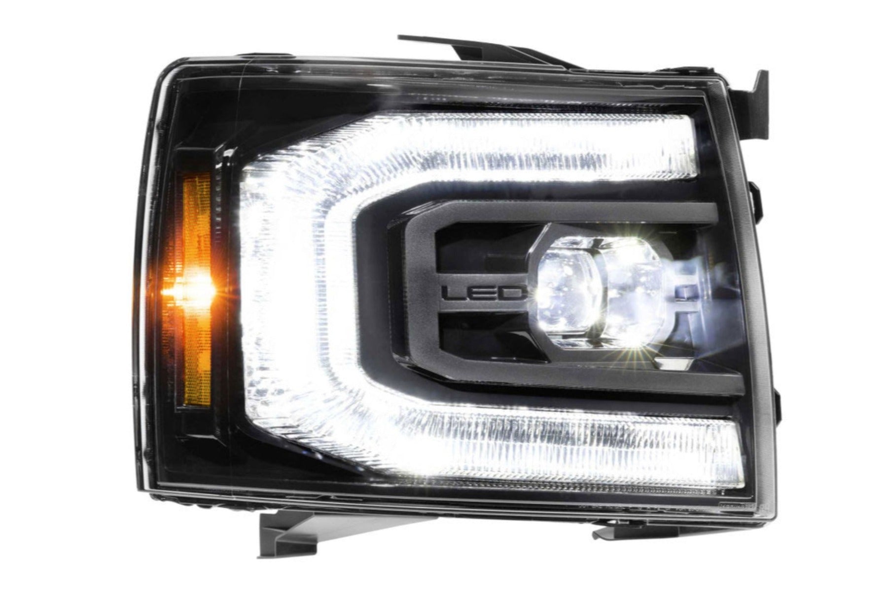 Morimoto XB LED Headlights: Chevy Silverado (07-13) (Pair / ASM / Gen II) LF540.2-ASM - Flex Offroad
