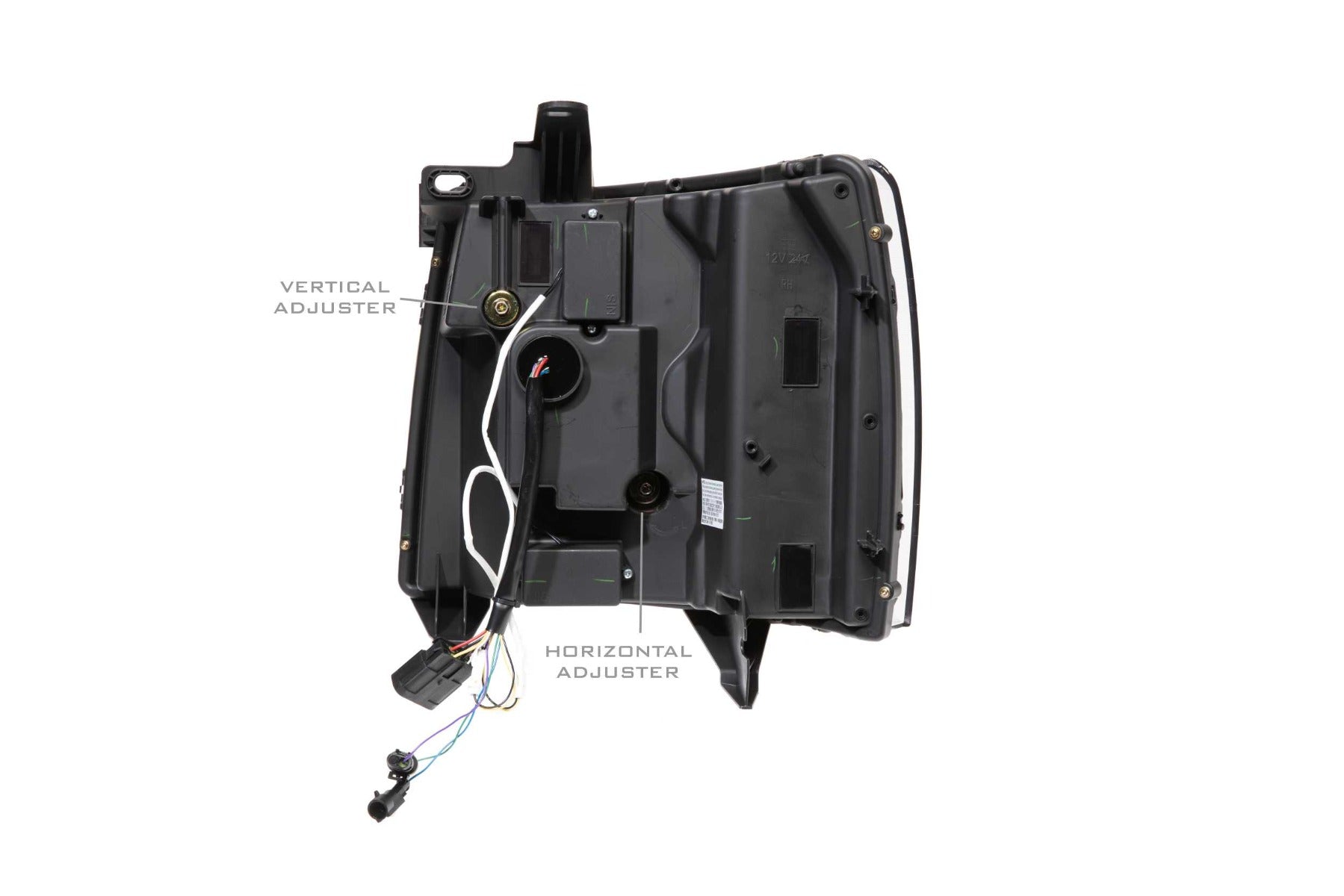 Morimoto XB LED Headlights: Chevy Silverado (07-13) (Pair / ASM / Gen II) LF540.2-ASM - Flex Offroad