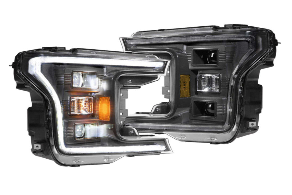 Morimoto XB Hybrid LED Headlights: Ford F150 (18-20) (Pair / ASM) LF551 - Flex Offroad
