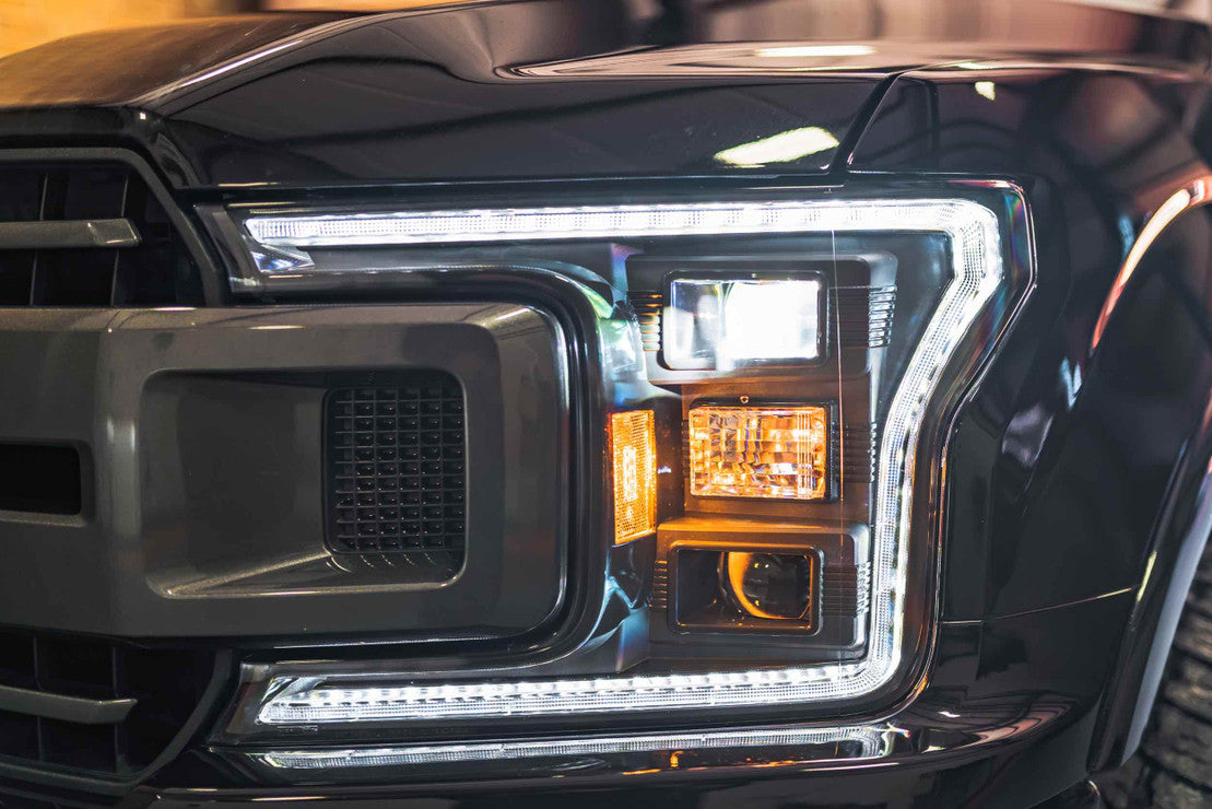 Morimoto XB Hybrid LED Headlights: Ford F150 (18-20) (Pair / ASM) LF551 - Flex Offroad