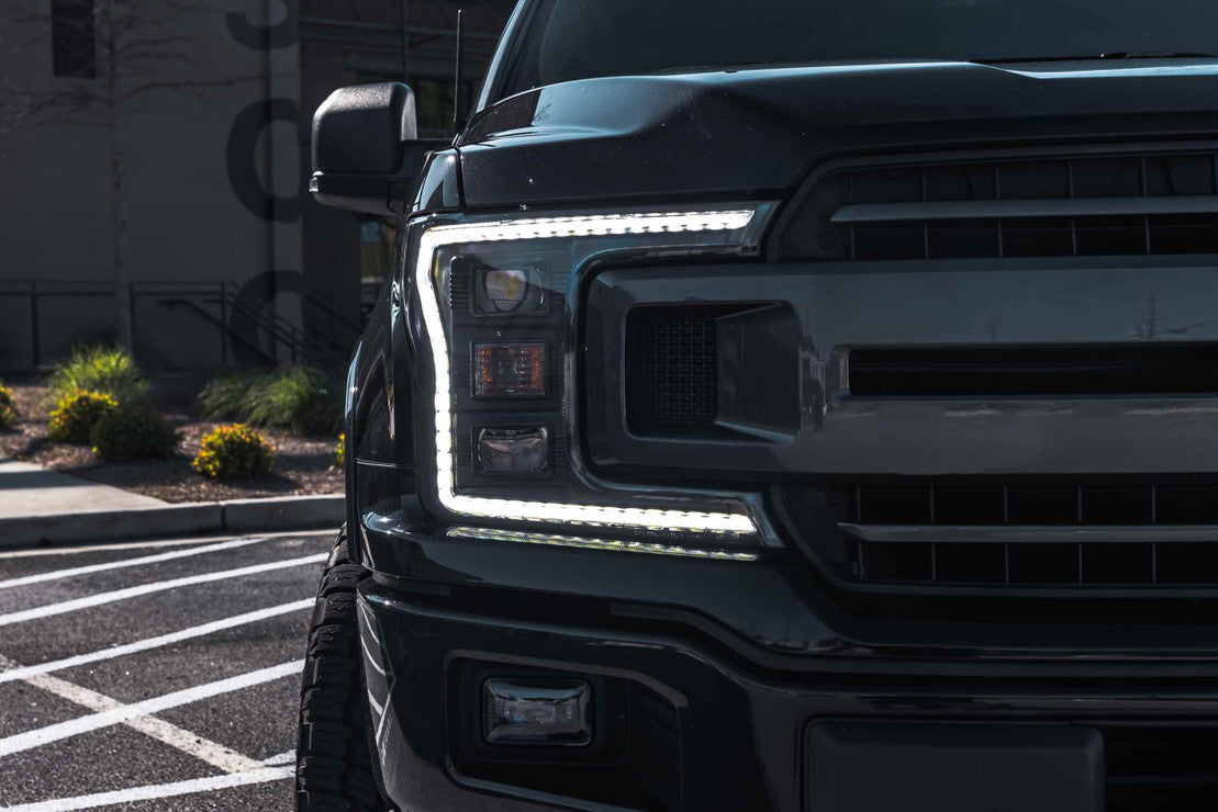 Morimoto XB Hybrid LED Headlights: Ford F150 (18-20) (Pair / ASM) LF551 - Flex Offroad