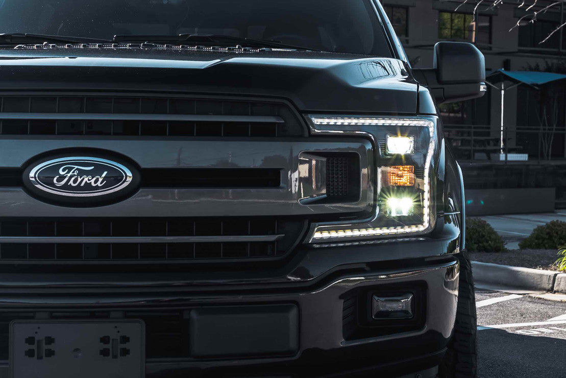 Morimoto XB Hybrid LED Headlights: Ford F150 (18-20) (Pair / ASM) LF551 - Flex Offroad