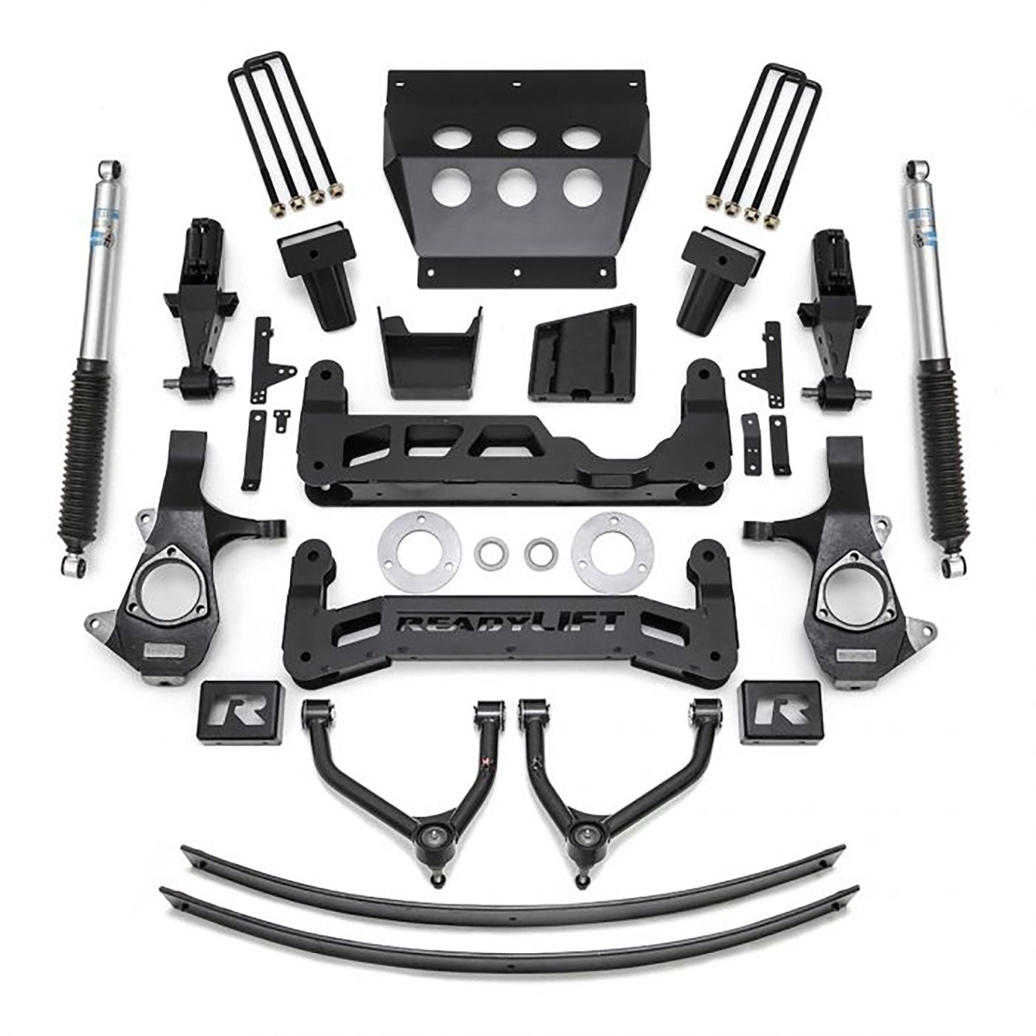 ReadyLIFT 9" Lift Kit 2014-2018 Chevrolet Silverado 1500/ GMC Sierra 1500 w/ Aluminum or Stamped Steel Suspension 44-3490 - Flex Offroad