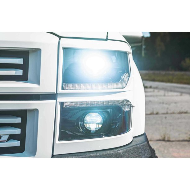 Morimoto XB LED Headlights: Chevrolet Silverado 1500 (14-15) (Pair / ASM) LF543 - Flex Offroad