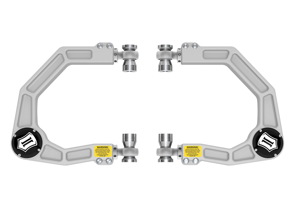 ICON 2021-2023 Ford Bronco, Billet Upper Control Arm/Delta Joint Pro Kit 48500dj