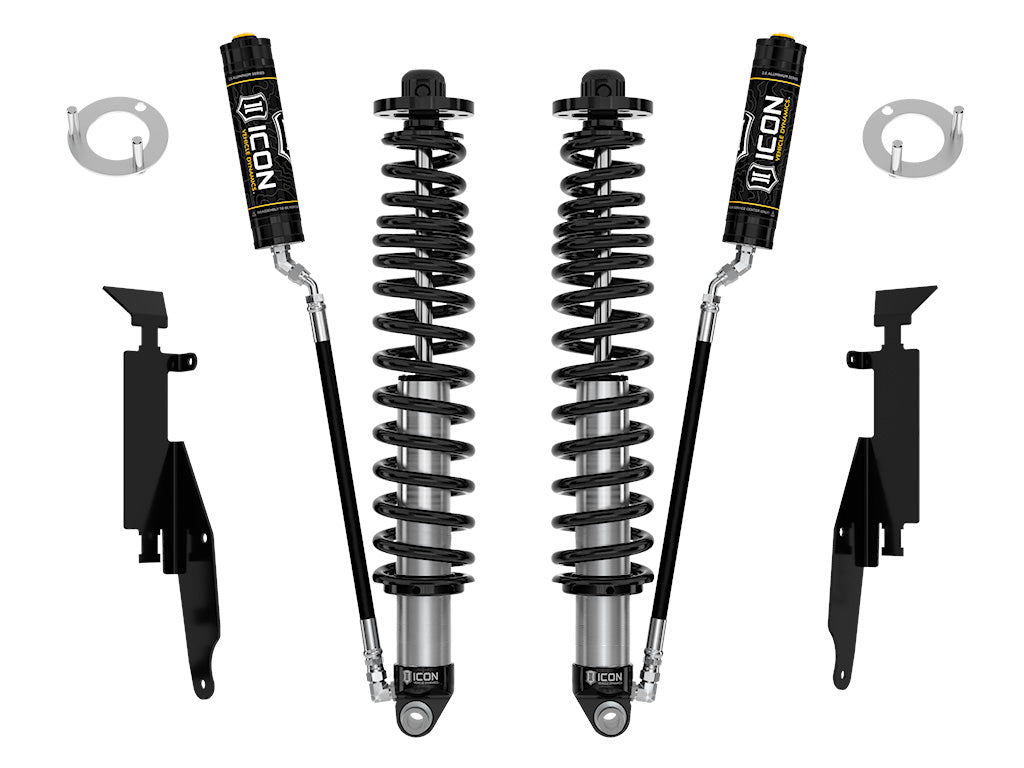 ICON 2021-2023 Ford Bronco, Rear, 1.25-3" Lift, V.S. 2.5 Series Coilover Kit, Remote Reservoir, Heavy Rate Spring 48711