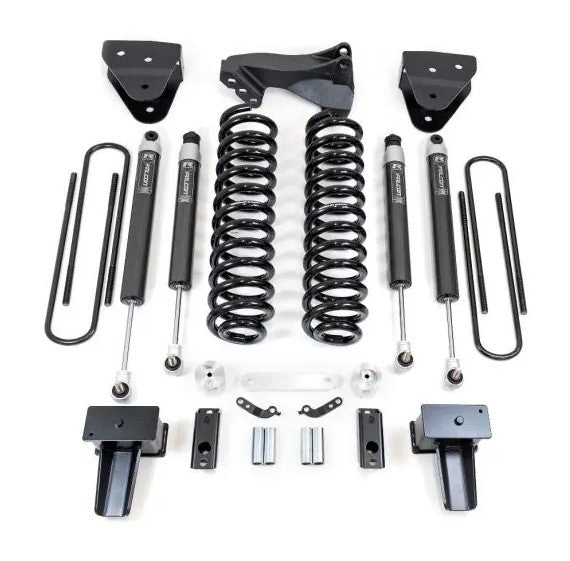 ReadyLIFT 4" Coil Spring Lift Kit w/Falcon Shocks - Ford Super Duty Diesel 4WD 2017-2022 F-350/F-250 w/Camper Spring Package49-27420 - Flex Offroad