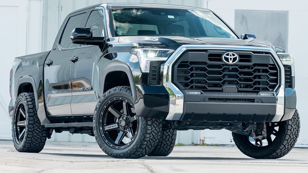 22x12 4Play Off-Road 4P63 Brushed Black (* May Require Trimming) 5x5.5/139.7 5x5/127 -44mm - Flex Offroad