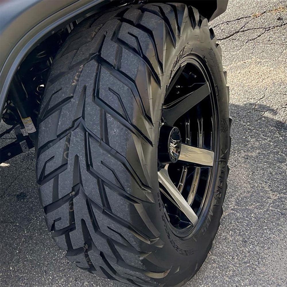 (Clearance - No Returns) 22x12 4Play Off-Road 4P60 Brushed Black (* May Require Trimming) 8x170 -44mm