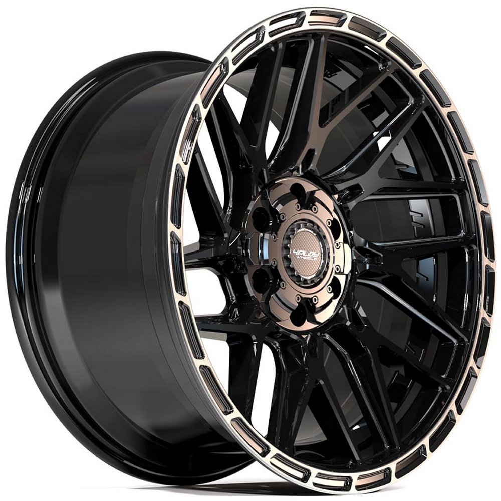 20x9 4Play Off-Road 4PS28 Gloss Black Brushed & Tinted 5x5/127 5x5.5/139.7 -6mm - Flex Offroad