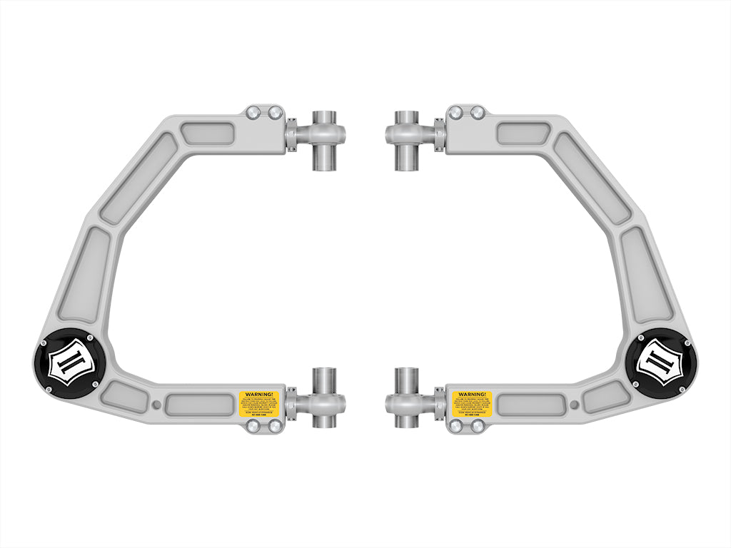 ICON 2022-2025 Toyota Tundra/2023-2025 Toyota Sequoia, Billet Upper Control Arm Kit, w/ Delta Joint Pro 58561dj