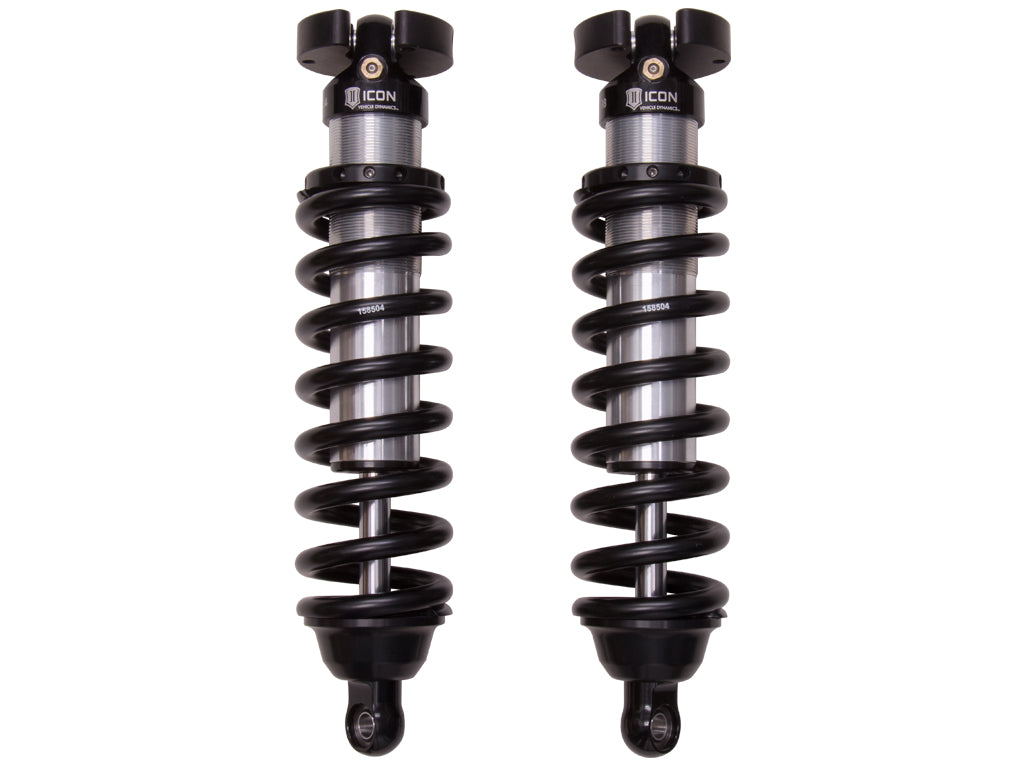 ICON 1996-2004 Toyota Tacoma/1996-2002 Toyota 4Runner, 0-3" Lift, Front, V.S. 2.5 Series Coilover Kit, Extended Travel, Internal Reservoir 58615