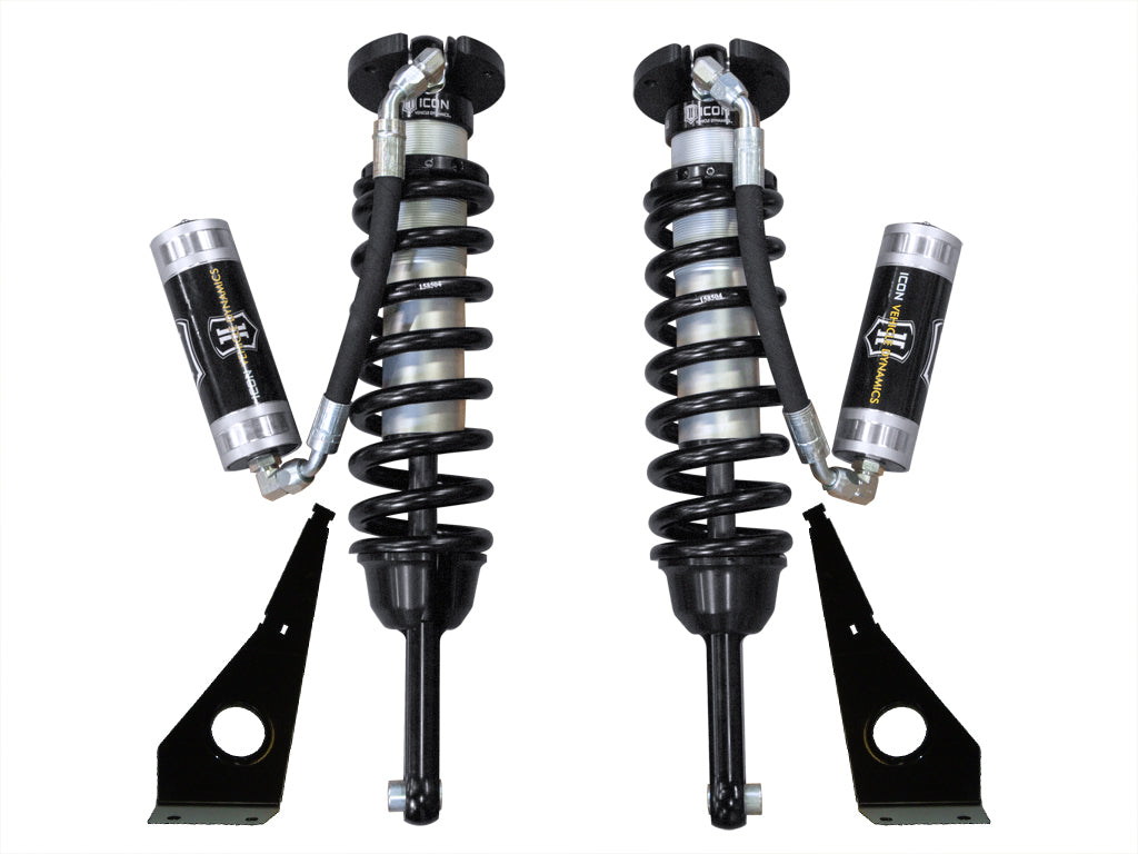 ICON 2005-2023 Toyota Tacoma 2.5 VS Remote Reservoir Coilover Kit for Pro Comp 6" Lift, 700 lbs/in Coils 58731-700-cb