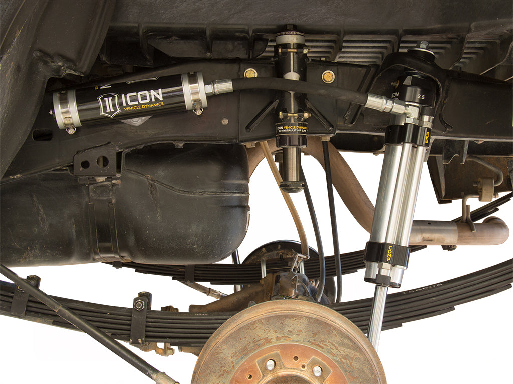 ICON 2005-2023 Toyota Tacoma, Rear, RXT 2.5 Omega Bypass Remote Reservoir Shocks, Pair 59926p
