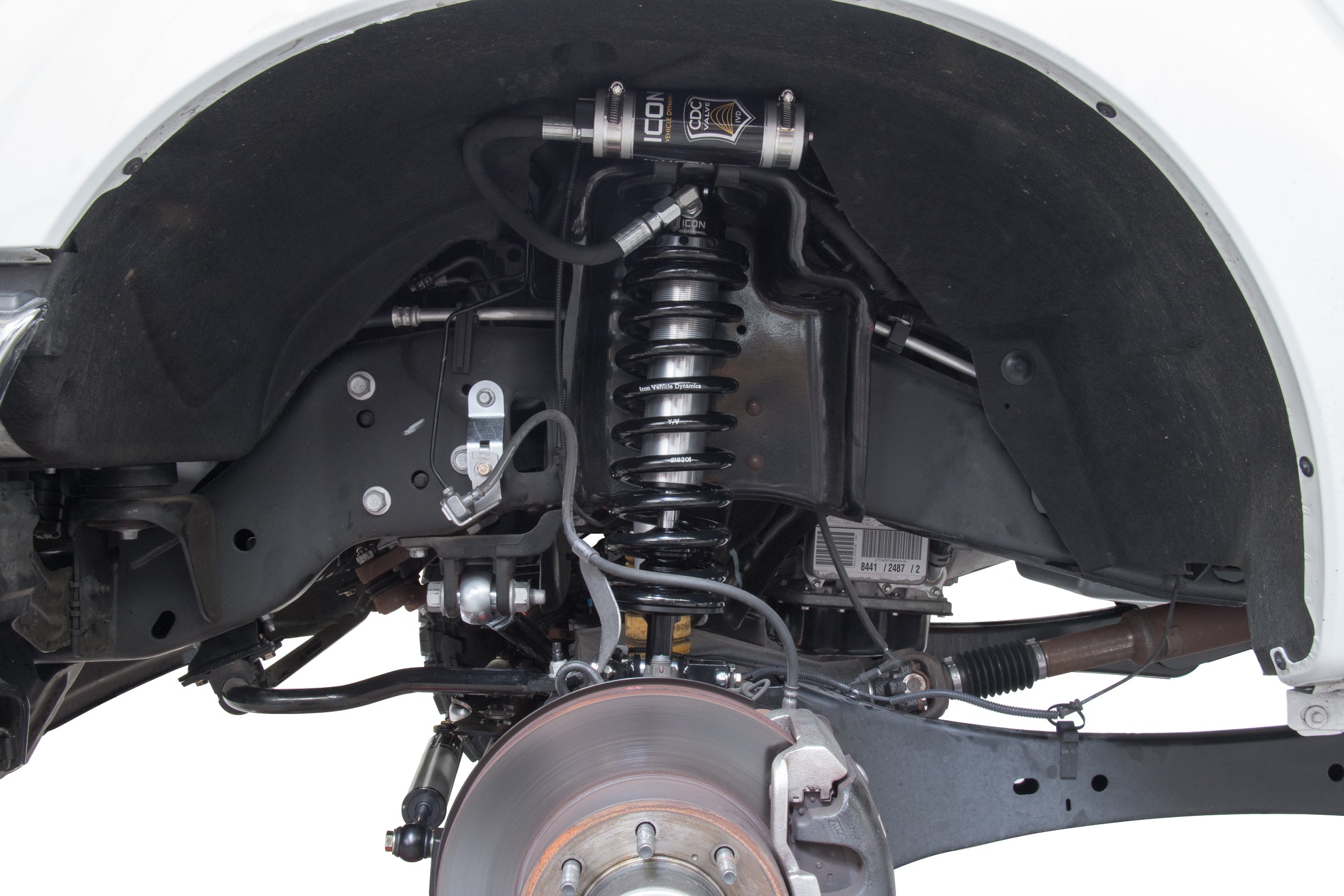 ICON 17-22 Ford F250/F350, 2.5-3" Lift, Stage 4 Coilover System w/ Leaf Springs k63144l