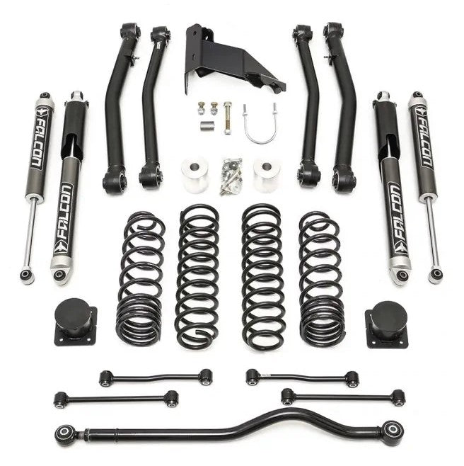 ReadyLIFT 2020-2022 Jeep JT Gladiator Terrain Flex Max 4-Arm Kit w/Falcon 2.1 Shocks 69-6042 - Flex Offroad