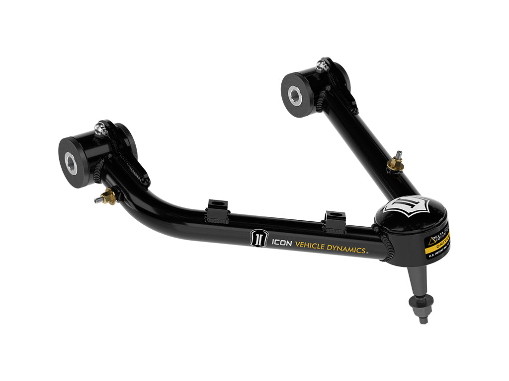 ICON 2023-2024 Chevrolet Colorado WT, LT, & Z71, Tubular Upper Control Arms, w/ Delta Joint PRO 78661dj