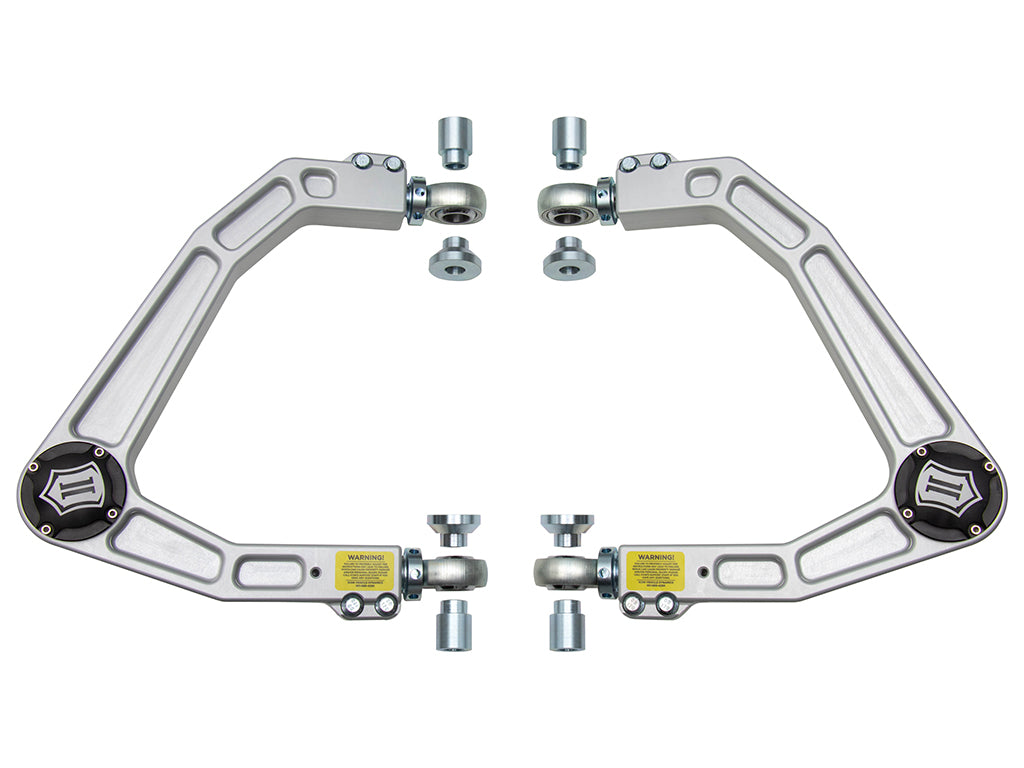ICON 2019-2024 GM 1500 Pickup/2021-2023 GM SUV, Billet Upper Control Arm w/ Delta Joint Kit 78720dj