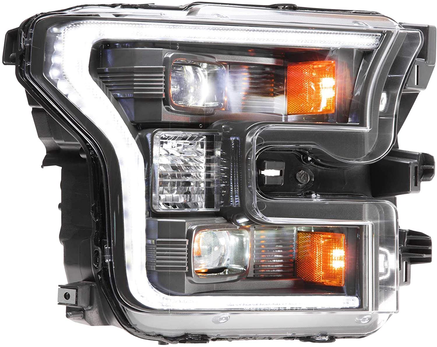 Morimoto XB Hybrid LED Headlights: Ford F150 (15-17) (Pair / ASM) LF550 - Flex Offroad