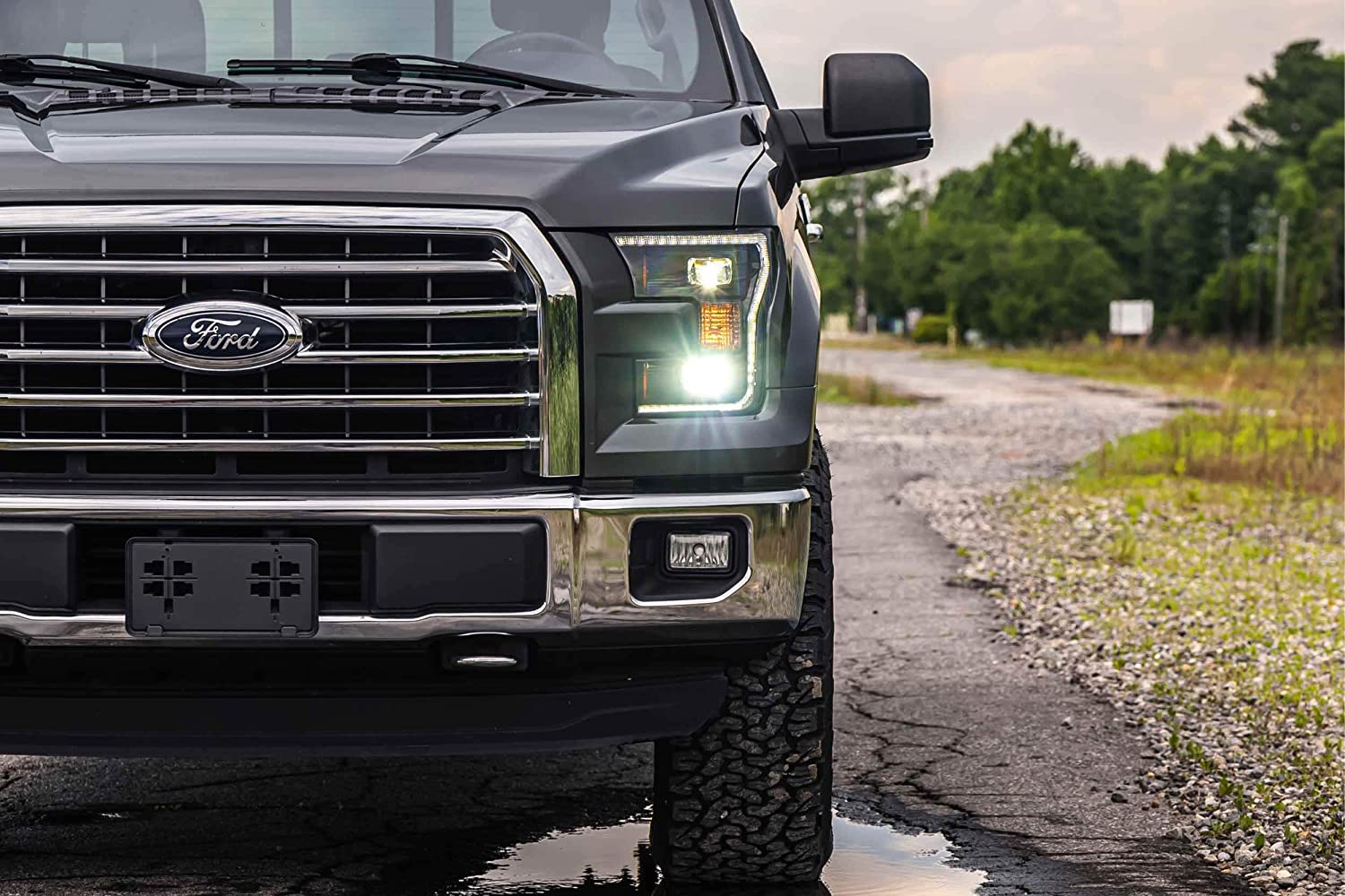 Morimoto XB Hybrid LED Headlights: Ford F150 (15-17) (Pair / ASM) LF550 - Flex Offroad