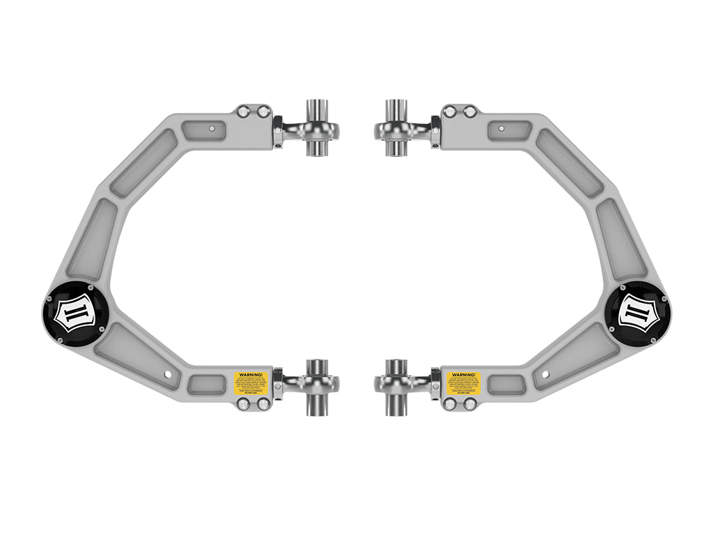 ICON 2021-2024 Ford F-150 Raptor, Billet Upper Control Arm w/ Delta Joint Pro, Kit 98564dj