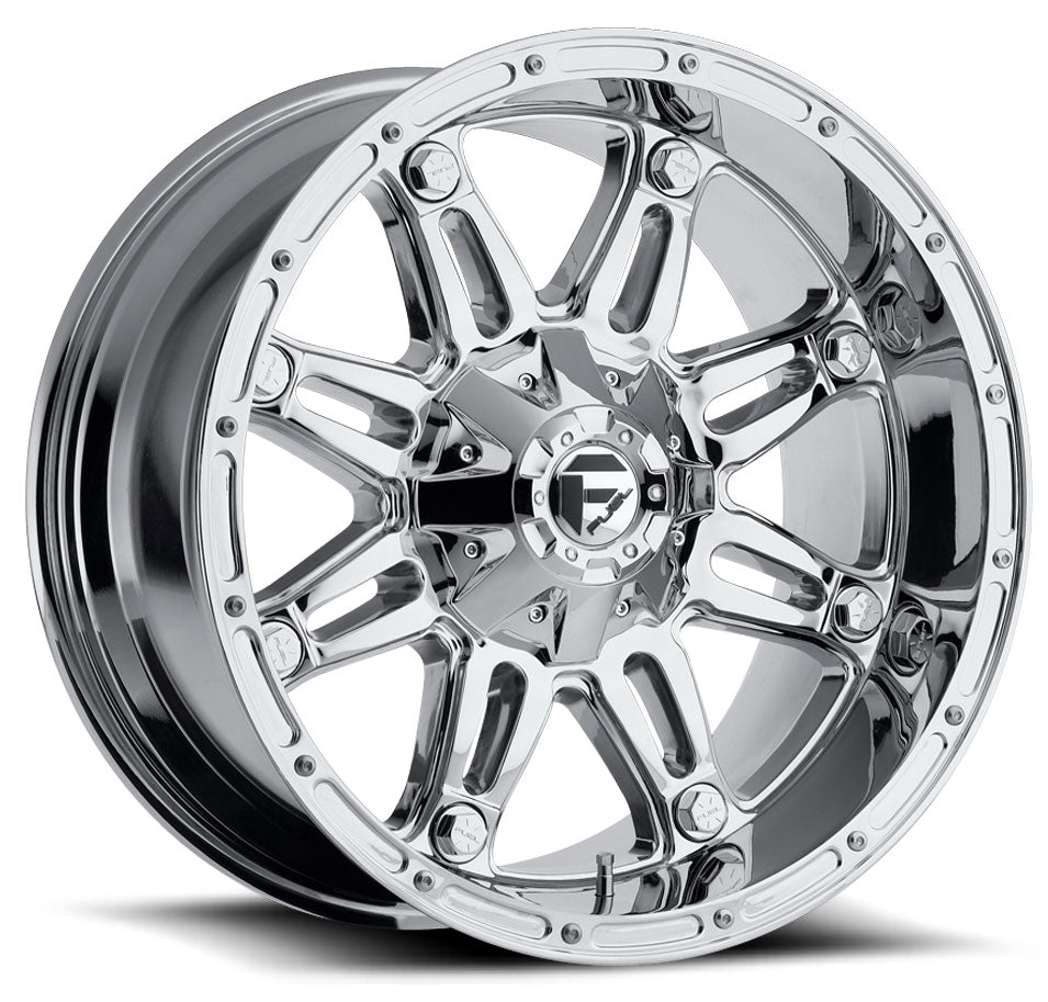22x9.5 Fuel Off-Road Hostage Chrome D530 6x135 6x5.5/139.7 19mm - Flex Offroad
