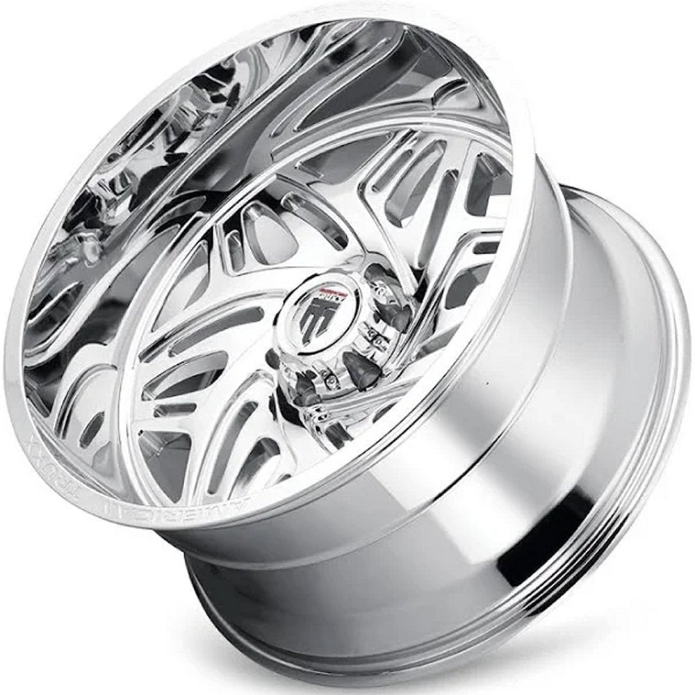20x10 American Truxx AT1914 Euphoria Chrome 5x5/127 -19mm - Flex Offroad