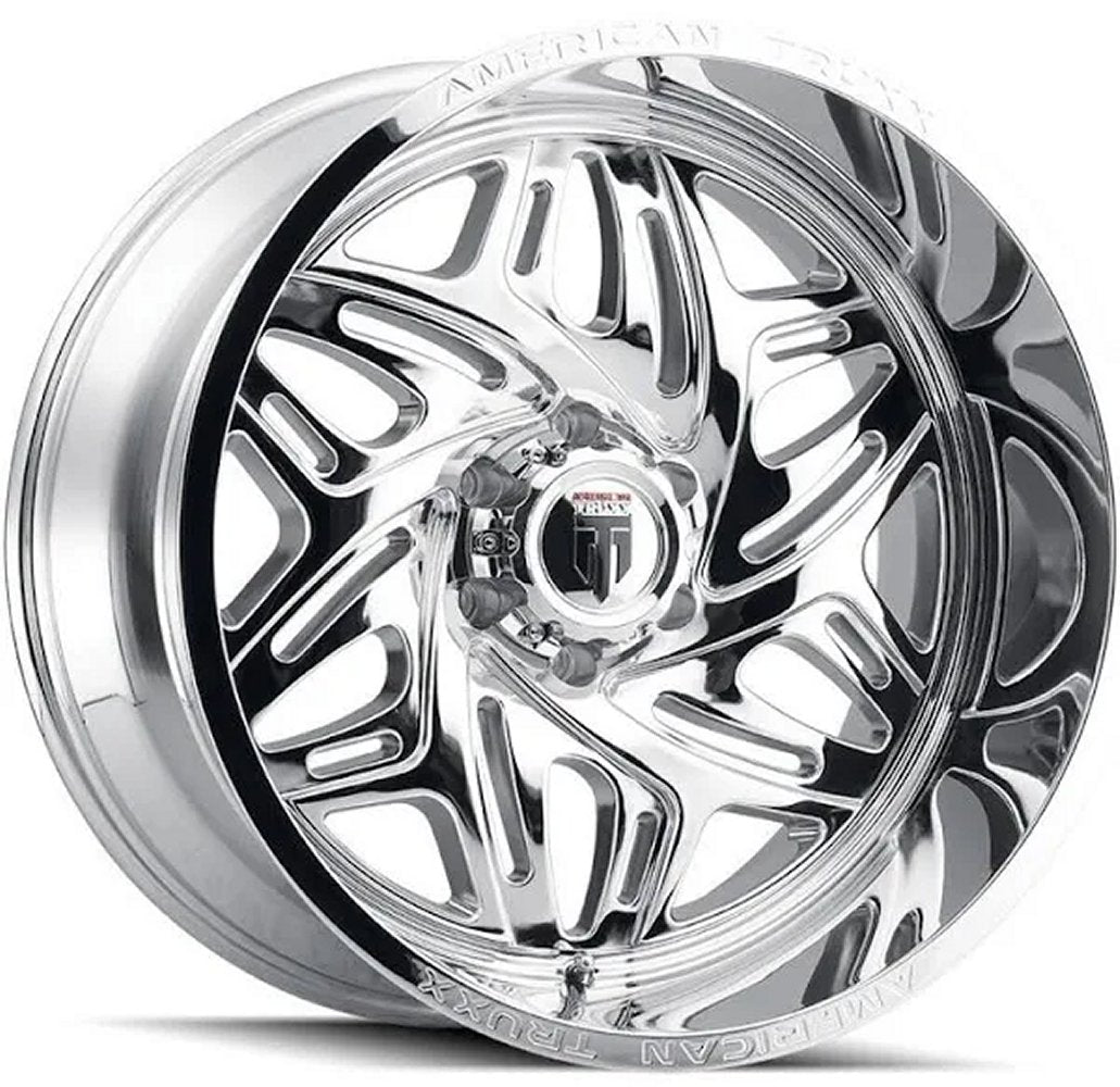 20x10 American Truxx AT1914 Euphoria Chrome 5x5/127 -19mm - Flex Offroad