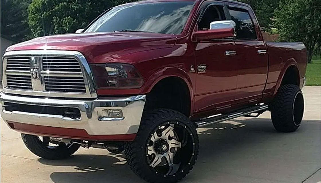 (Clearance - No Returns) 22x14 American Truxx AT163 Ninja Gloss Black Machined (* May Require Trimming) 6x135 -76mm - Flex Offroad