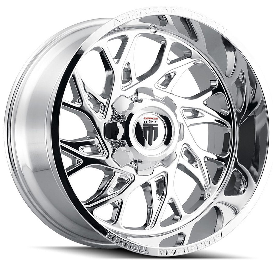 20x10 American Truxx AT1913 Destiny Chrome 8x170 -24mm