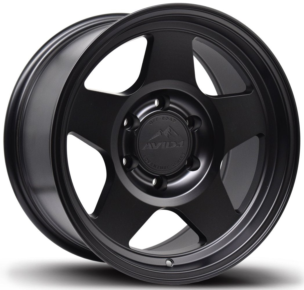 17x8.5 Avid.1 Offroad AT02 Matte Black (Flow Formed) 6x5.5/139.7 0mm - Flex Offroad