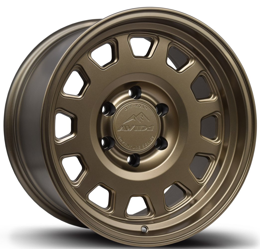 17x9 Avid.1 Offroad AT03 Matte Bronze (Flow Formed) 5x5/127 -12mmAvid.1 Offroad - Flex Offroad