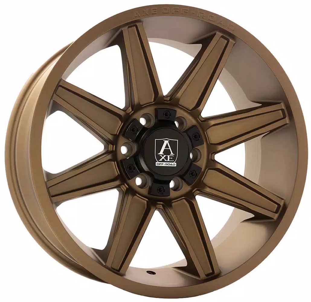 (Clearance - No Returns) 20x9.5 AXE Offroad Artemis Bronze 5x150 15mm