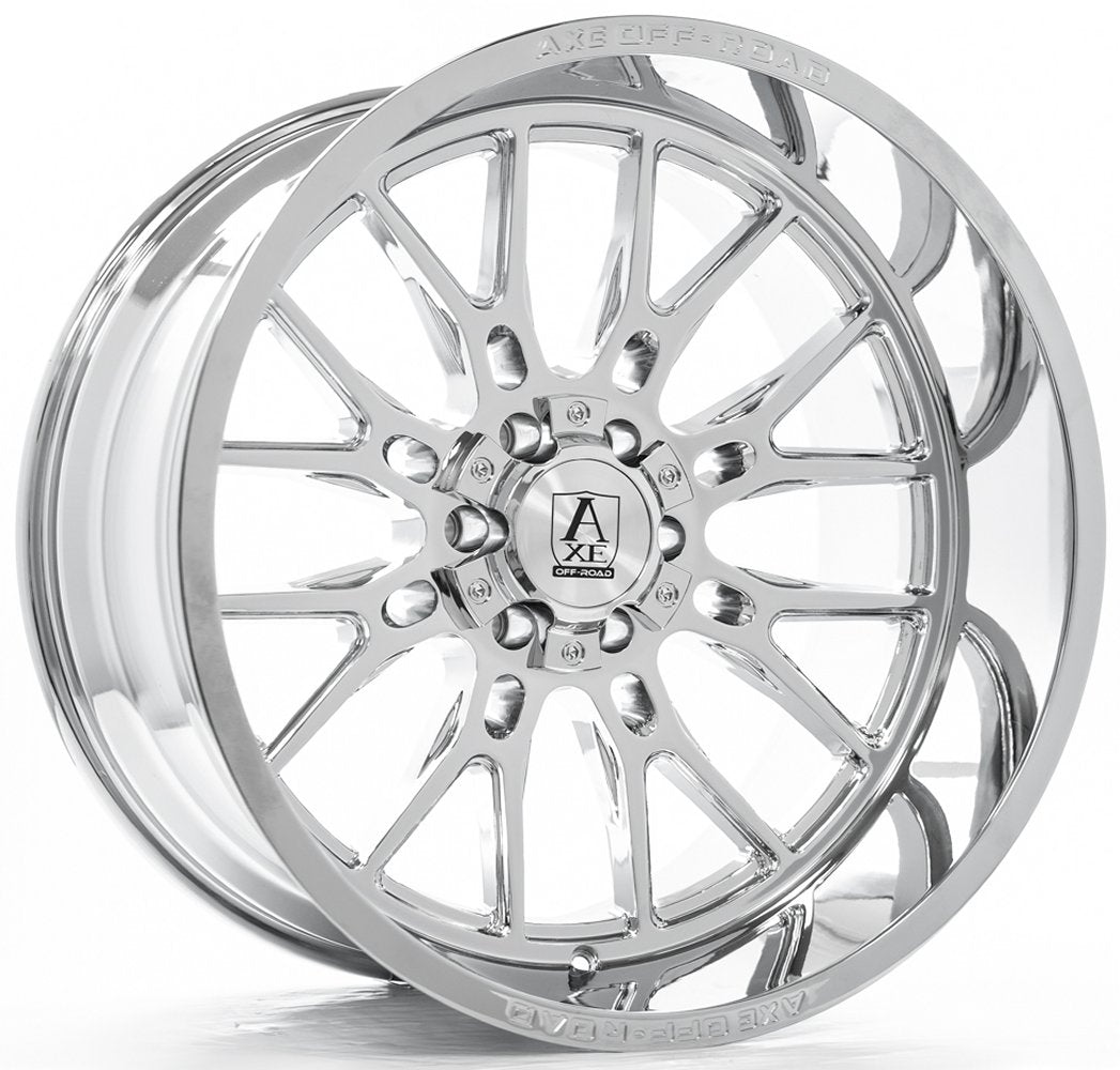 22x9.5 AXE Offroad Atlas Chrome 6x135 6x5.5/139.7 20mm - Flex Offroad