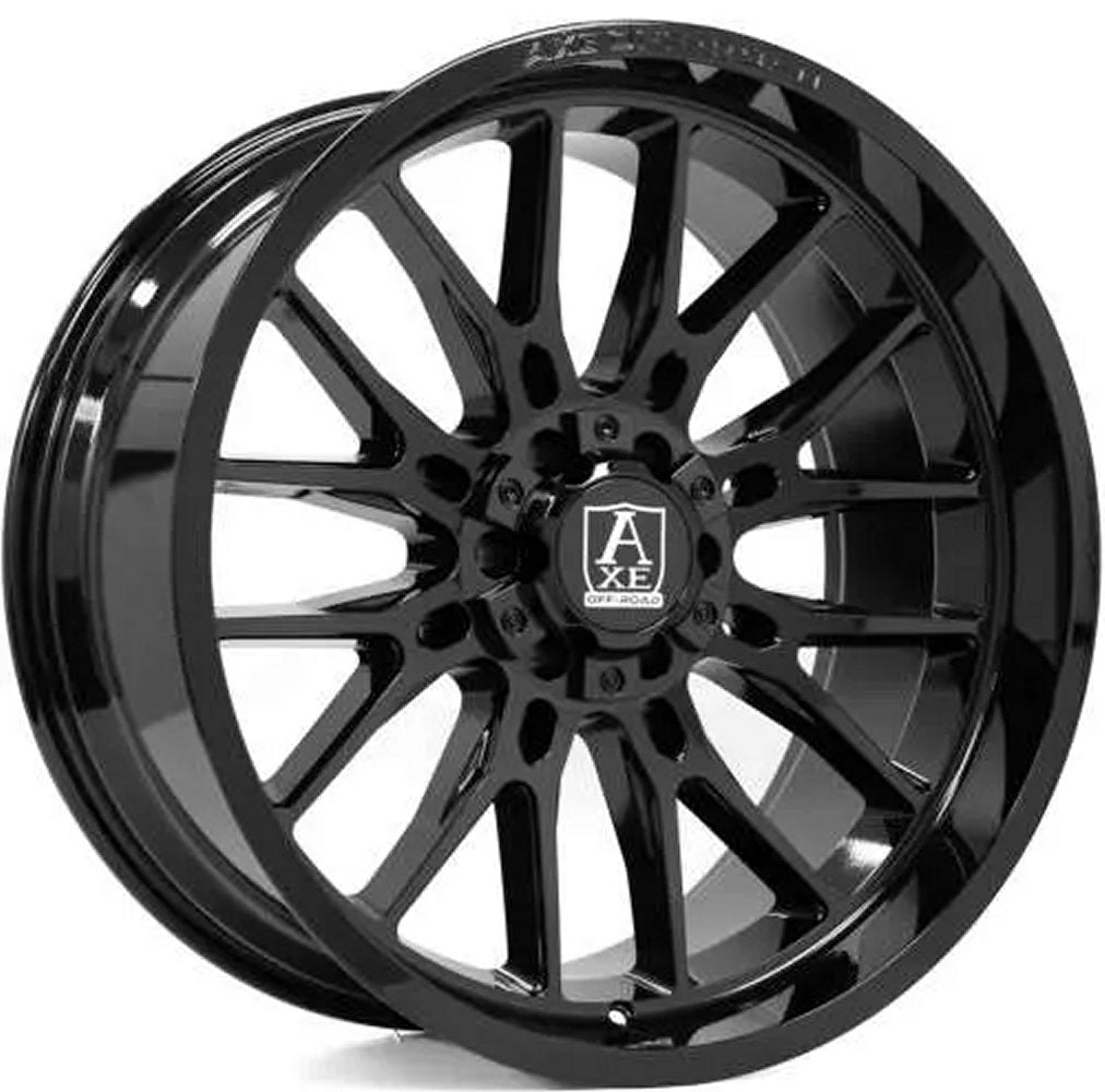 24x10 AXE Offroad Atlas Chrome 6x135 6x5.5/139.7 -19mm