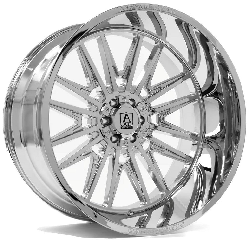 24x12 AXE Offroad Echo Chrome 8x170 -44mm