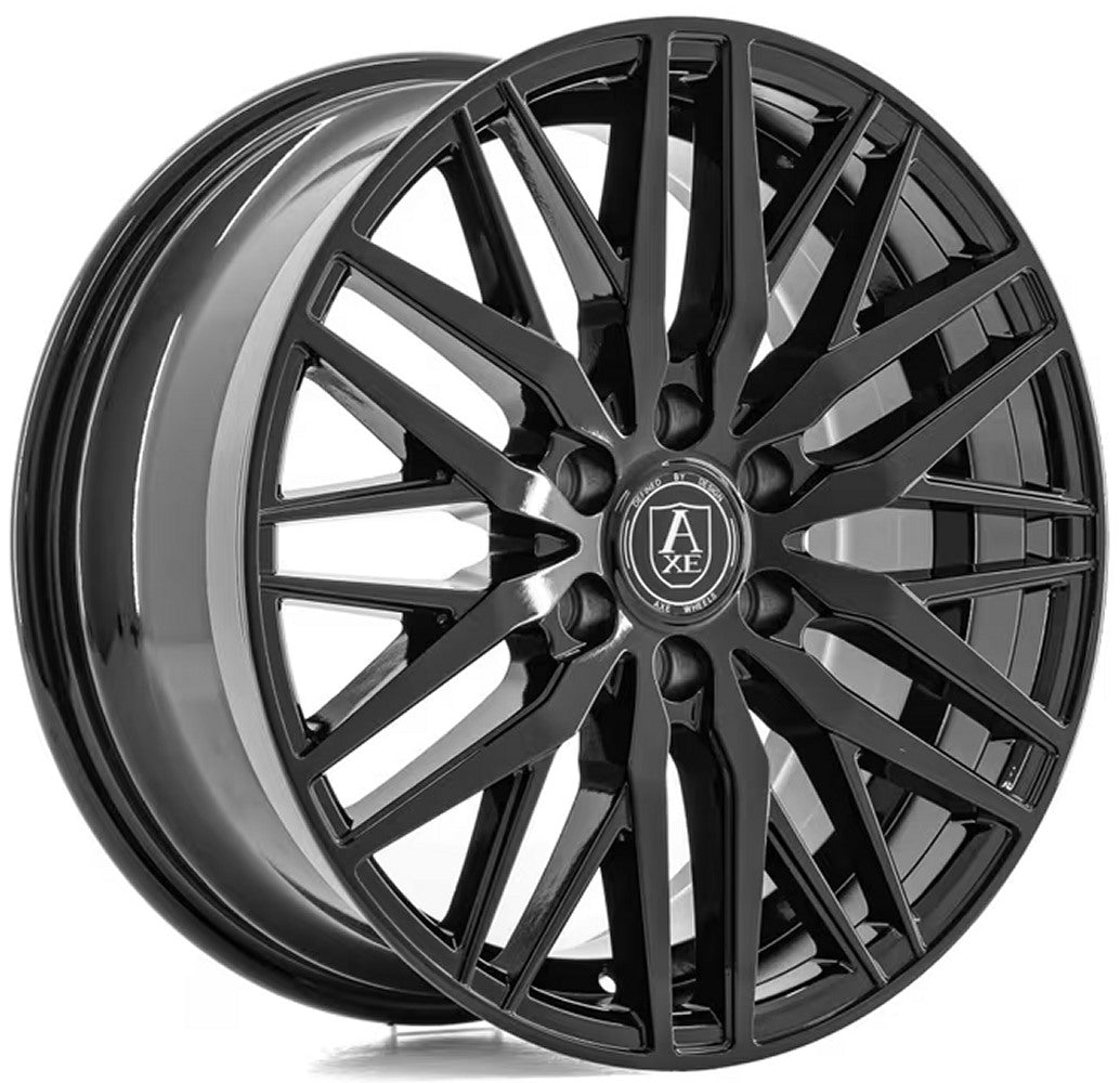 20x8.5 AXE EX30 Sprinter Gloss Black 6x130 45mm
