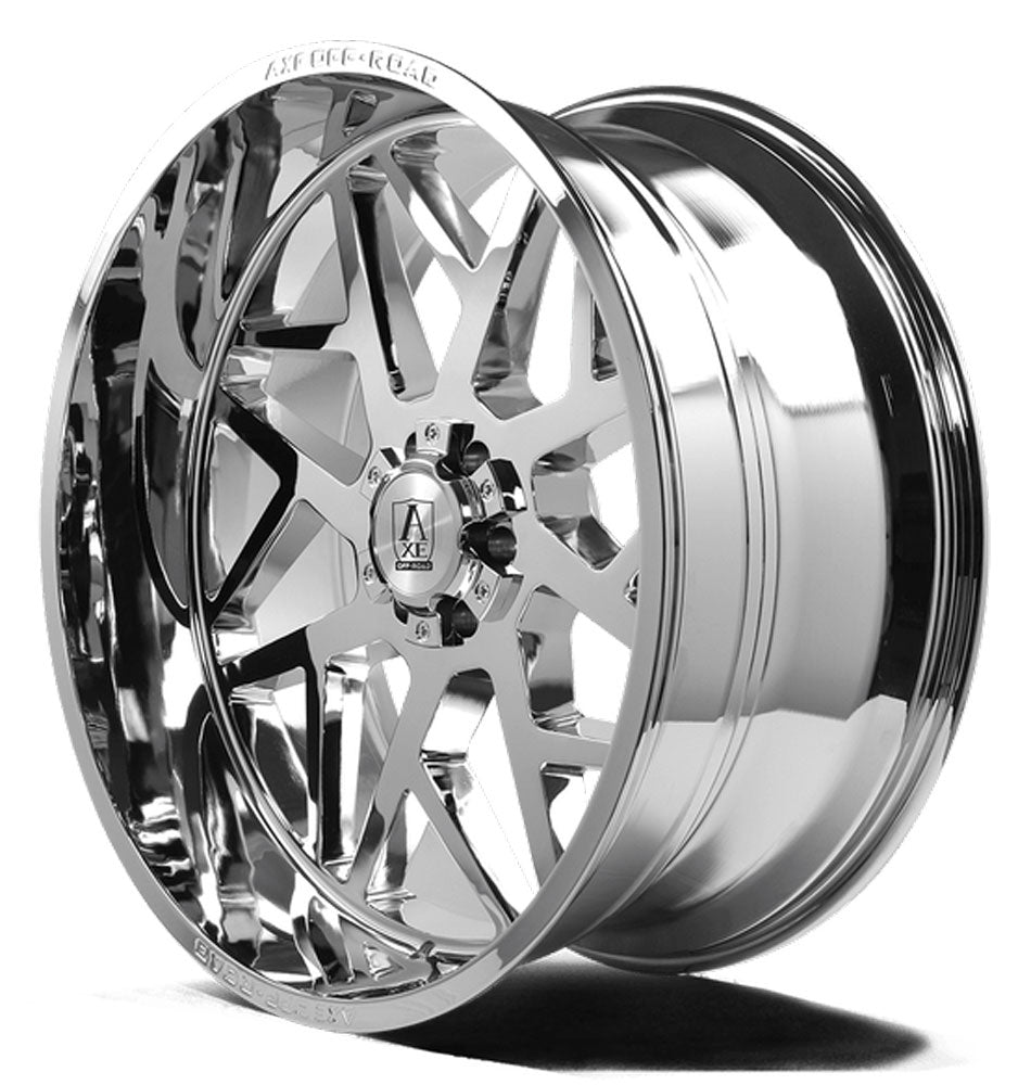 24x12 AXE Offroad Nemesis Chrome (* May Require Trimming) 8x180 -44mm - Flex Offroad