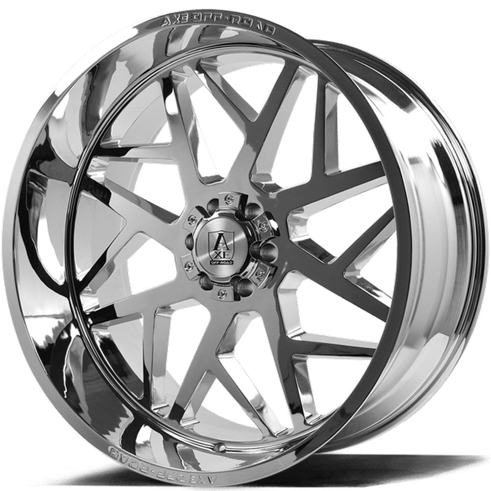 24x12 AXE Offroad Nemesis Chrome (* May Require Trimming) 8x170 -44mm - Flex Offroad